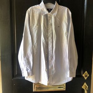 Boys Vineyard Vines Whale Shirt Button Down XL